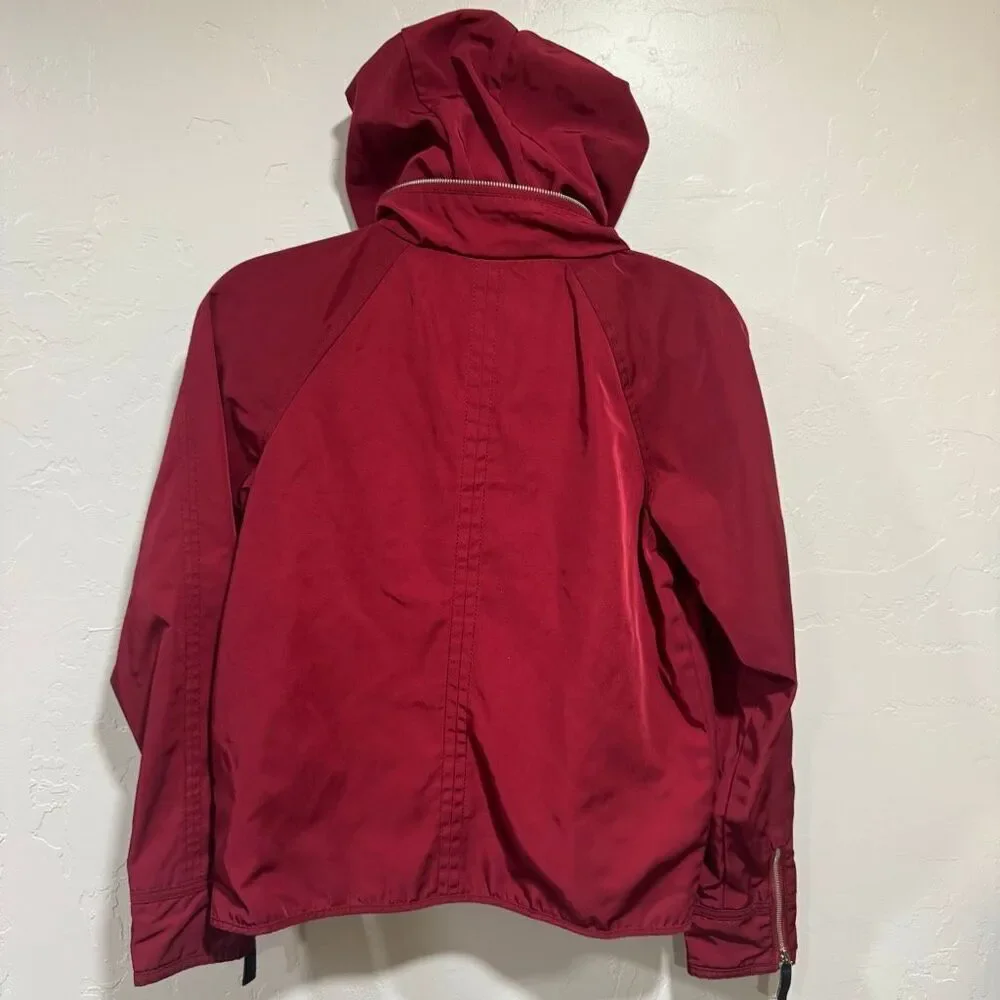 Abercrombie & Fitch Red Water Proof Jacket